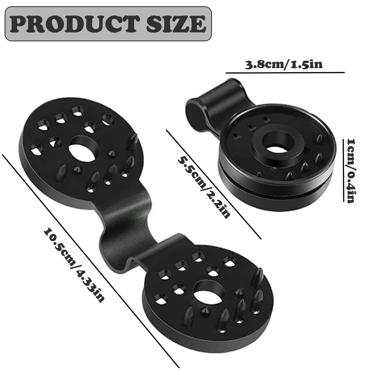 Zoomarlous clip is easy to install and remove.