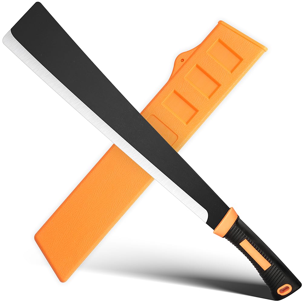 ZOOM.LZ Billhook Sickle Machete with a 20-inch blade for heavy-duty yard work.