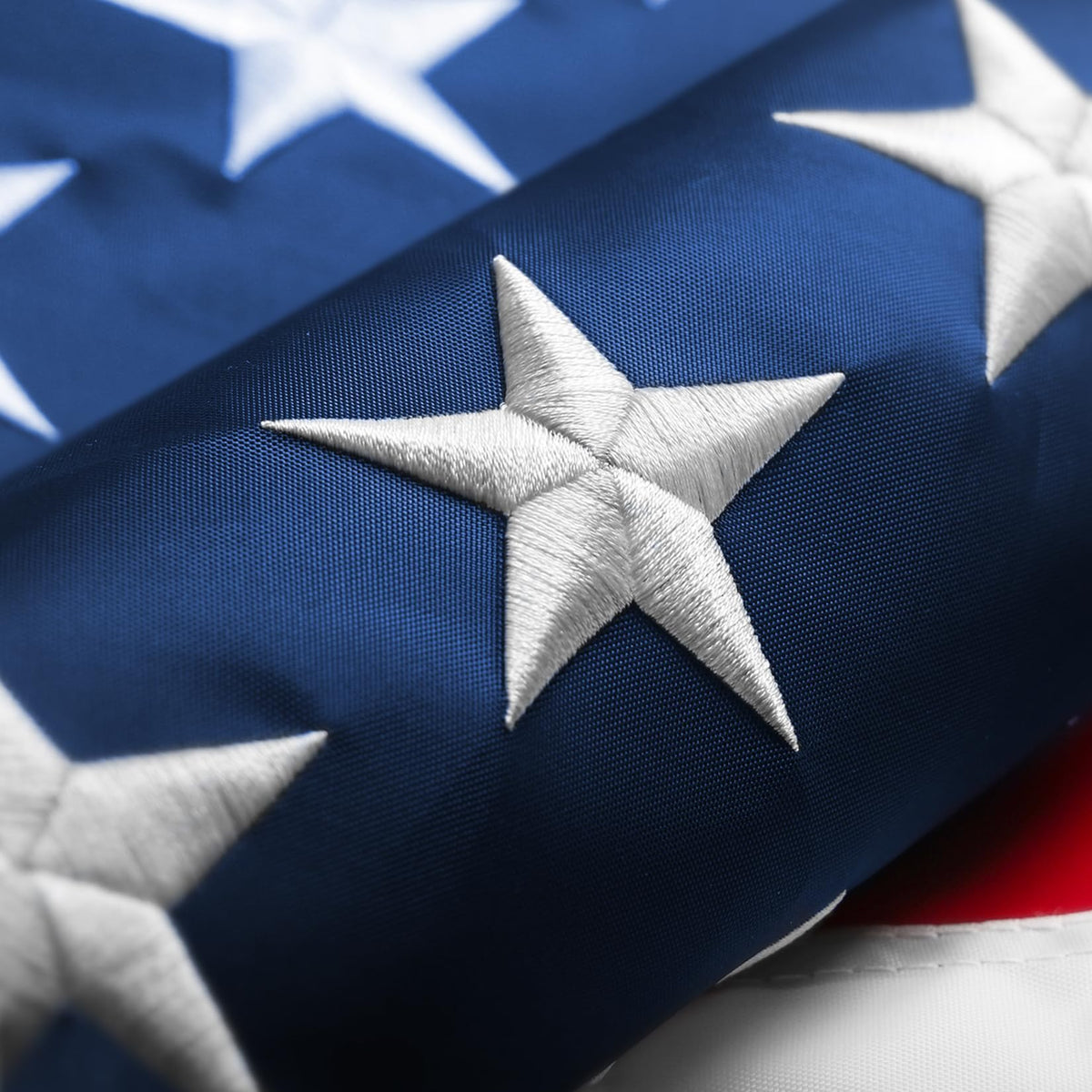 ZoYaone American Flag 4x6 outdoor with embroidered stars and bold colors for year-round display
