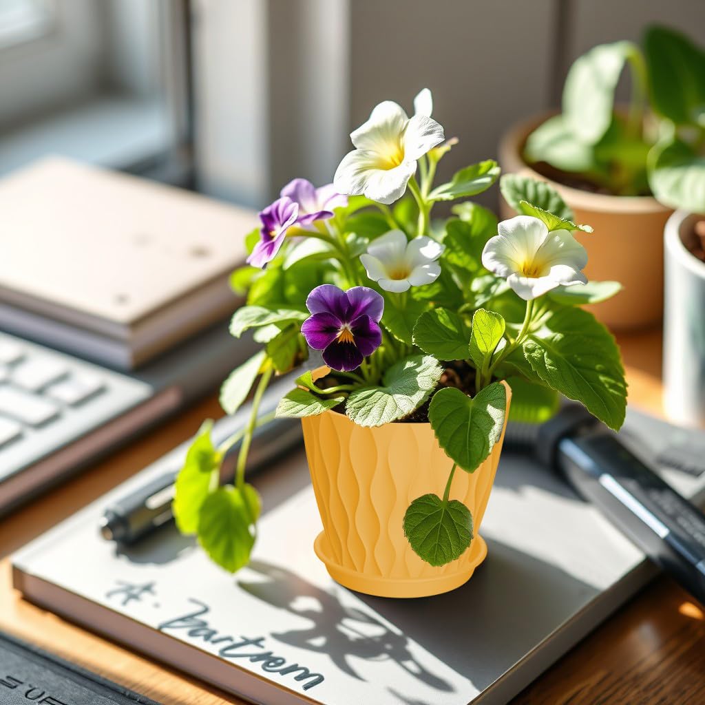 Zople eco-friendly polypropylene pots resist sun damage and cracking