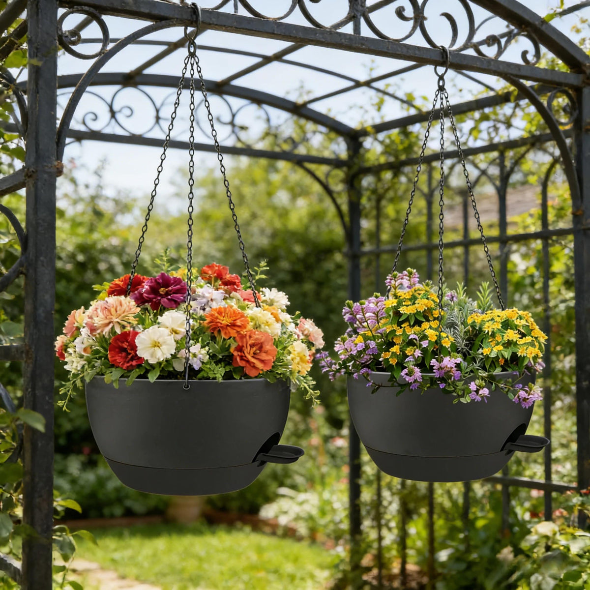 Zople heavy-duty adjustable chain and S-hook for porch or patio.