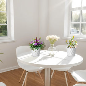 Zople indoor-outdoor setup with plant pots on a sunny windowsill.