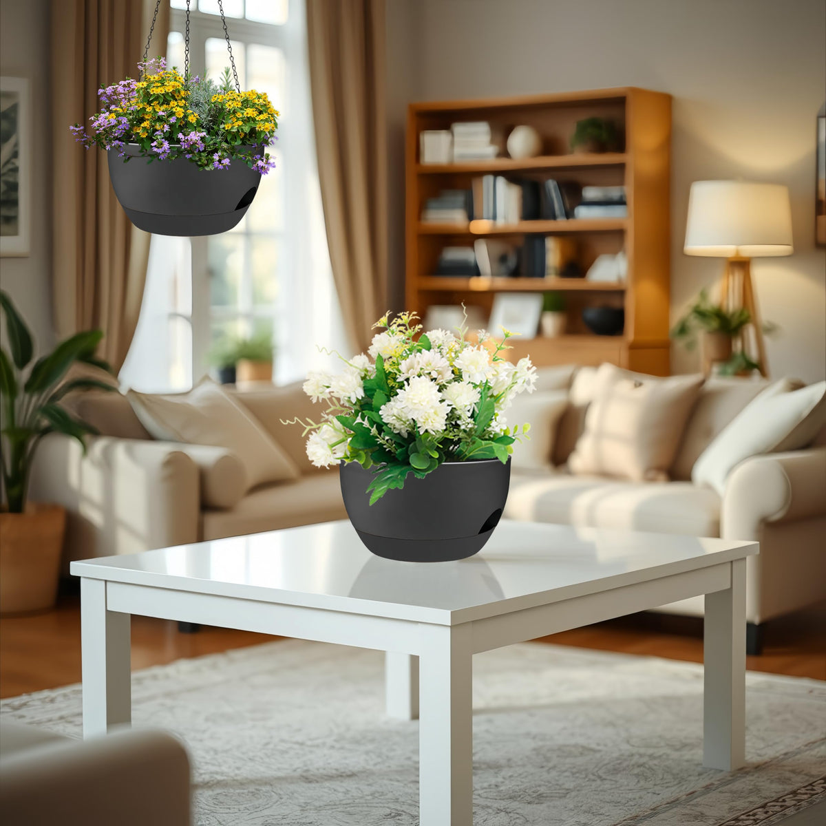 Zople self-watering system supports healthy roots during busy weeks.
