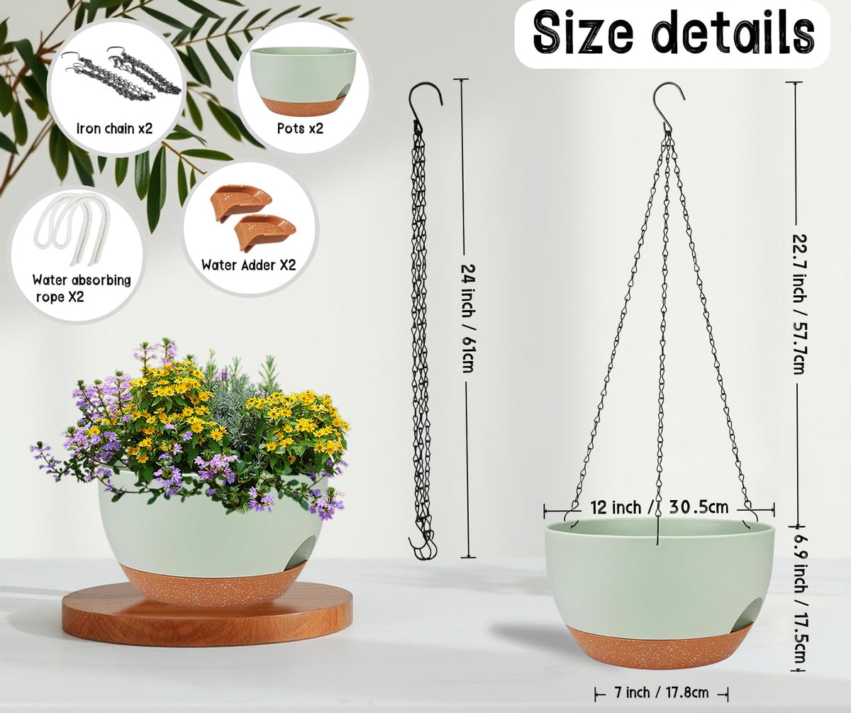 Zople UV and frost resistant plastic endures sun and cold for year-round use.