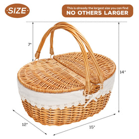 ZORMY compact size fits two for a cozy outdoor meal.