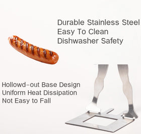 Zorythm stainless steel hot dog roaster for long lasting use