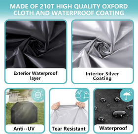 ZOTUEN adjustable hem drawstring for a secure windproof fit.