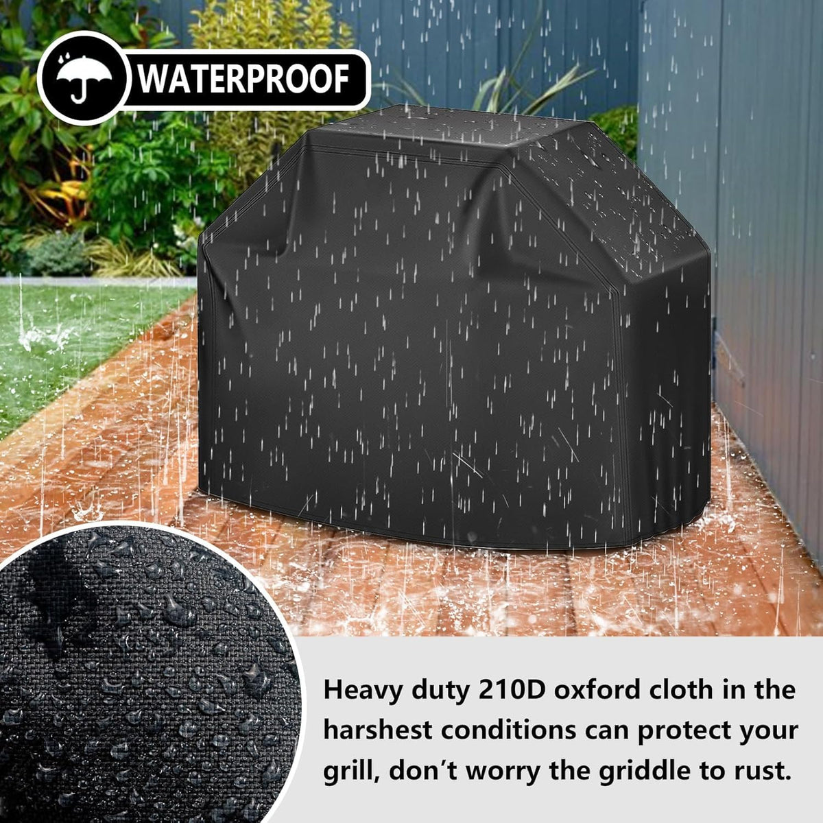 ZOTUEN UV coating helps prevent fading from sun.