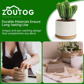 ZOUTOG set in home office for greenery decor