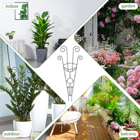 ZOUTOG trellis promotes airflow and upward growth for healthy plants.