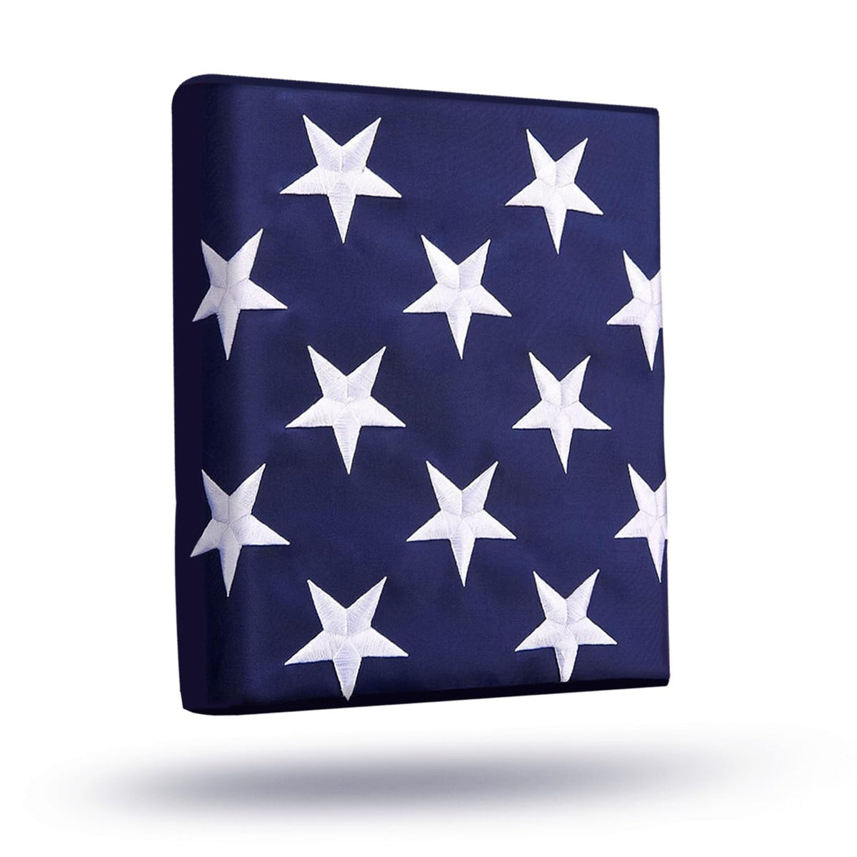 ZoYaone 5x8 American flag with embroidered stars for durable outdoor display.