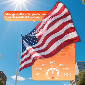ZoYaone outdoor flag with heavy-duty construction for long-lasting use.