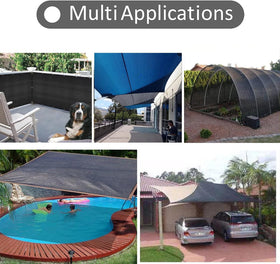 ZOZIJIU shade cloth demonstrates outdoor shade and privacy with windbreak potential.
