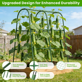 ZPMOCKAQ rustproof coating on garden trellis for outdoor use
