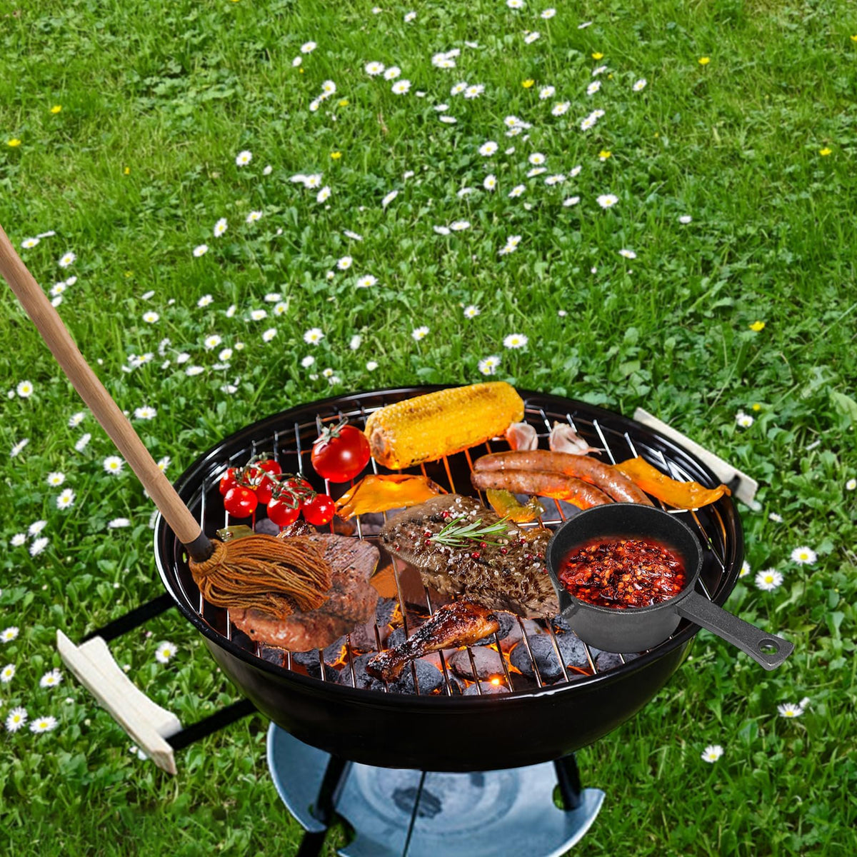 ZQDFLME easy-clean system simplifies post-meal cleanup and storage.