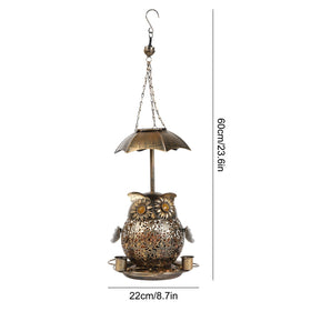 ZQMHJT solar bird feeder with 14-hole base supports many birds.
