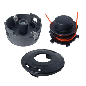 Zqqalitize 2-pack trimmer heads close-up, ideal for fast replacements.