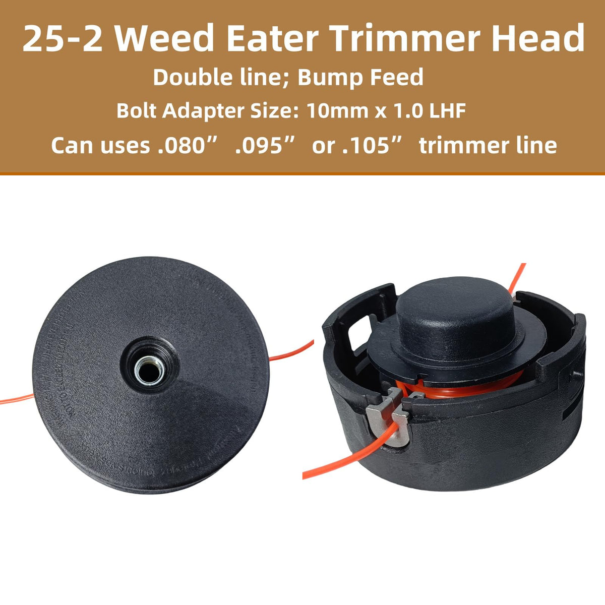 Zqqalitize 25-2 trimmer head compatibility chart highlights fit across Stihl models.