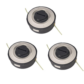 Zqqalitize C3-2 trimmer head package with three heads for quick yard maintenance.