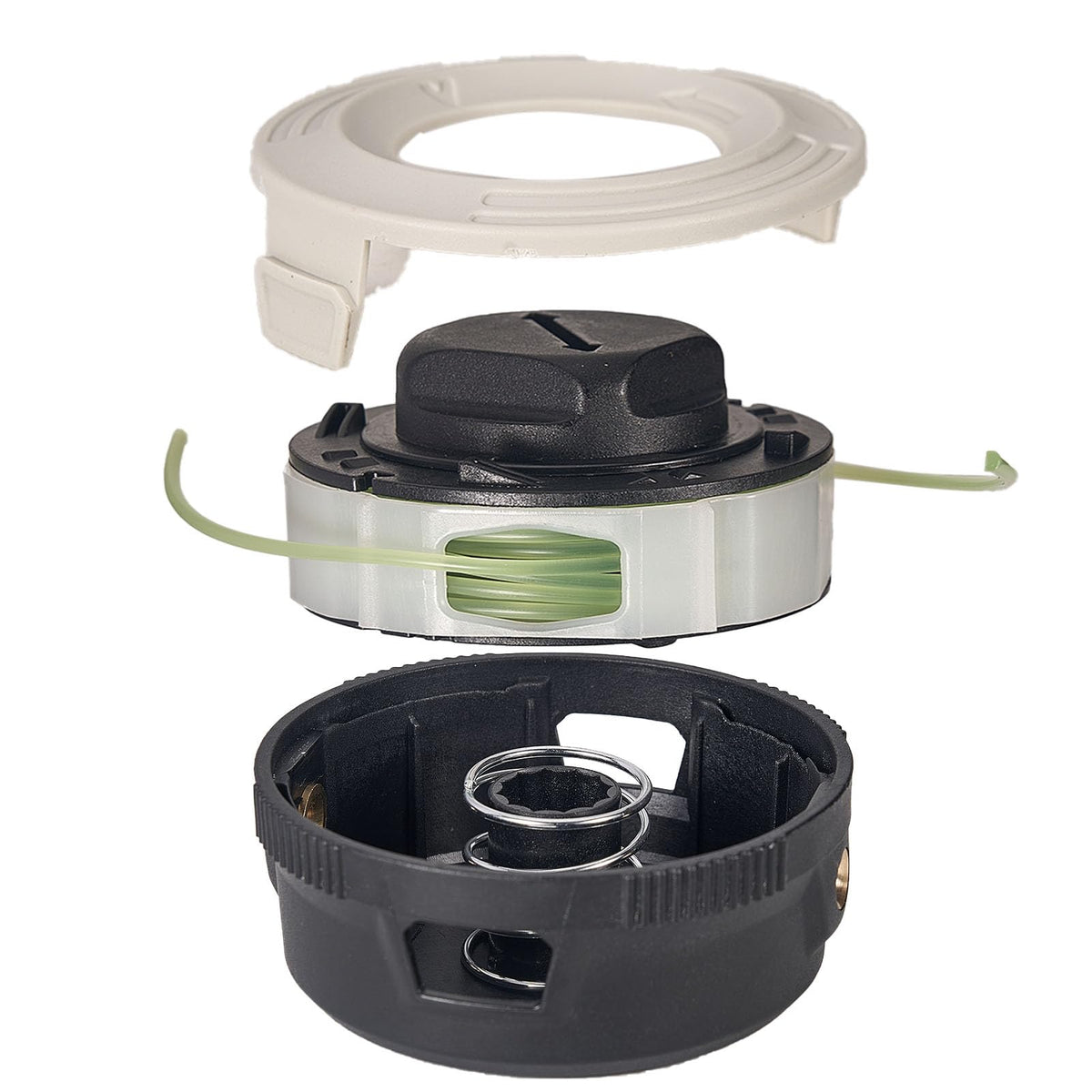 Zqqalitize C3-2 trimmer head side view showing compact design for easy mounting.