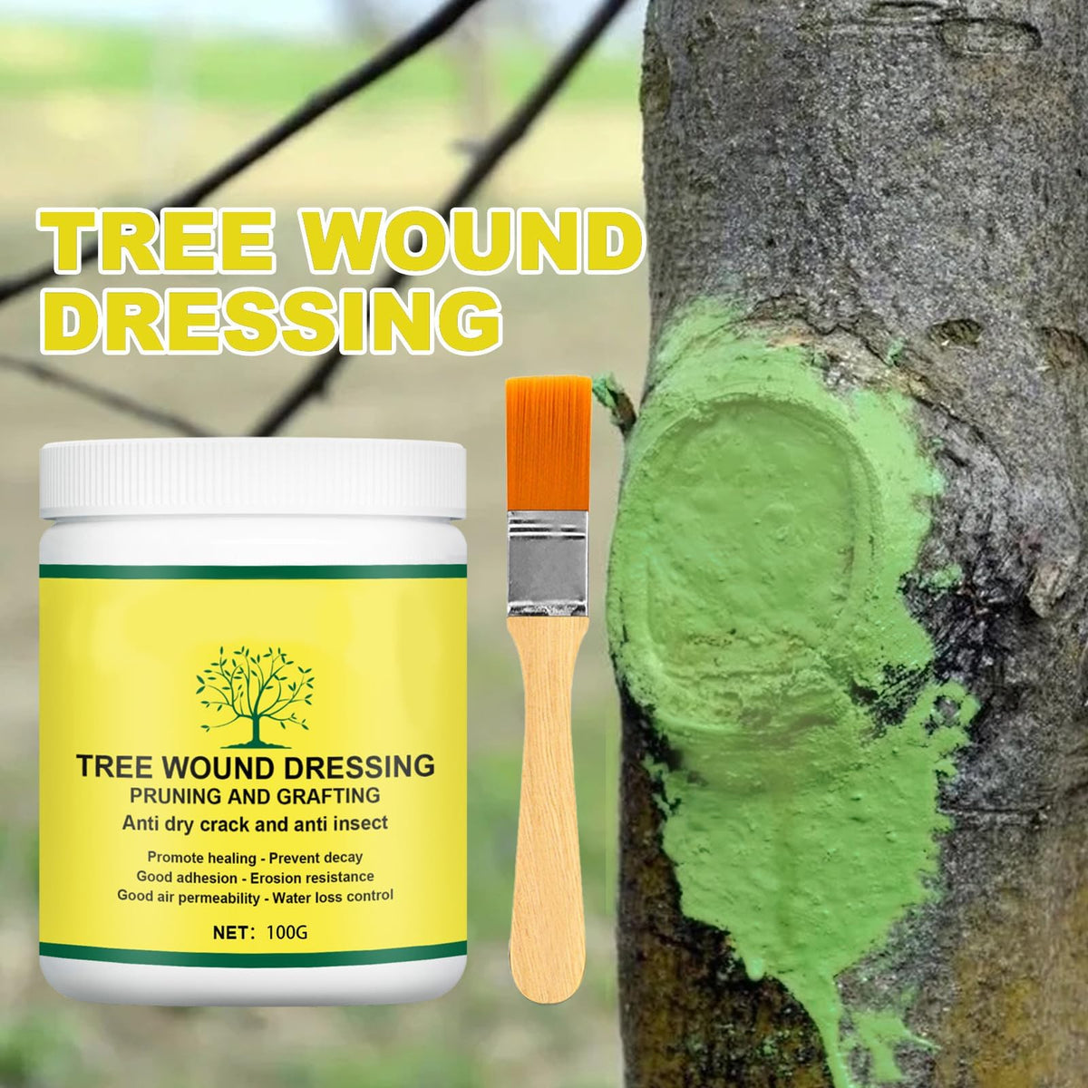 Zriechs Tree Wound Sealer packaging for easy storage
