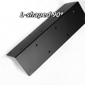 L-shaped 90-degree ZSHIGANMA bracket adds structural stability for beds and furniture.