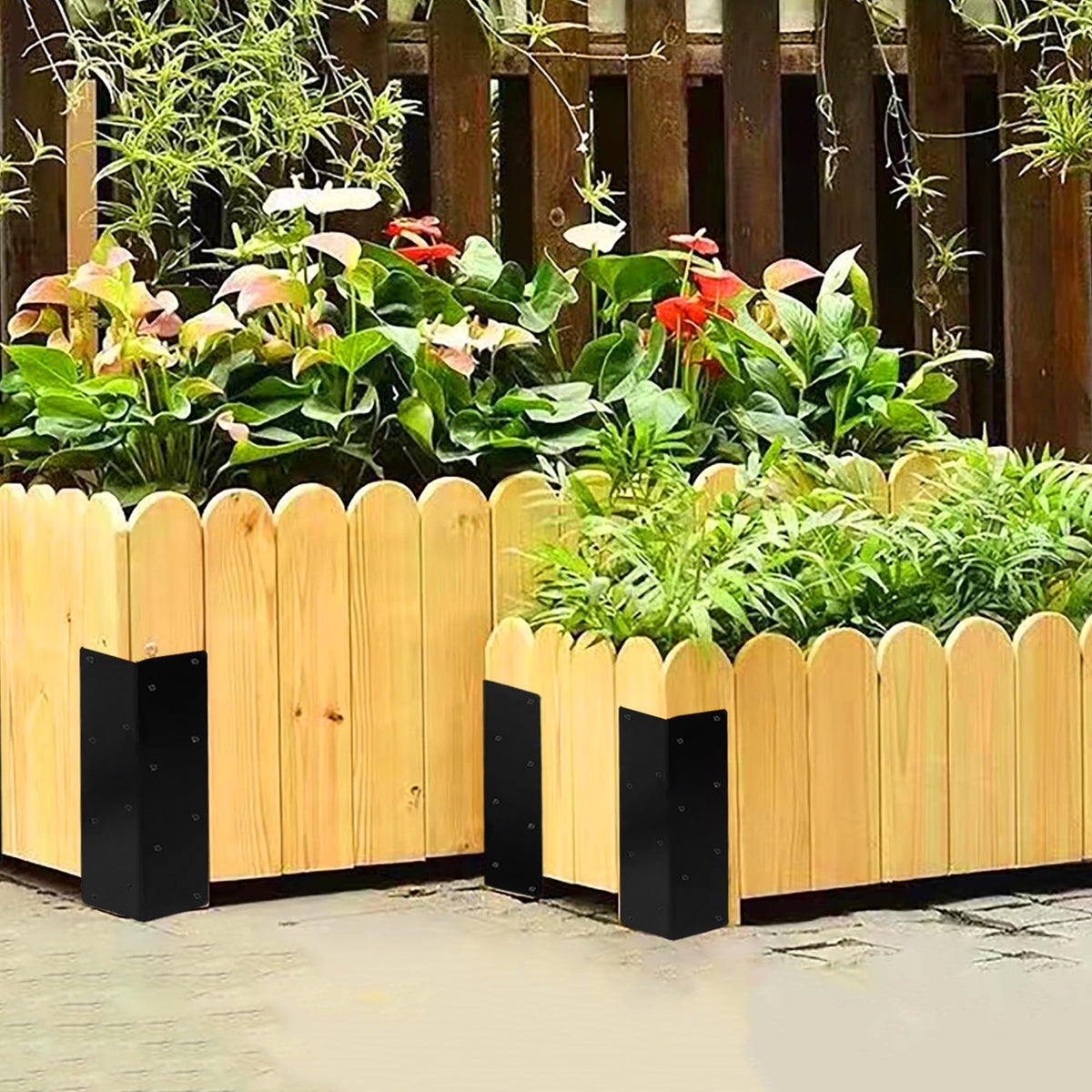 ZSHIGANMA multi-use brackets suitable for tables, shelves, and beams.