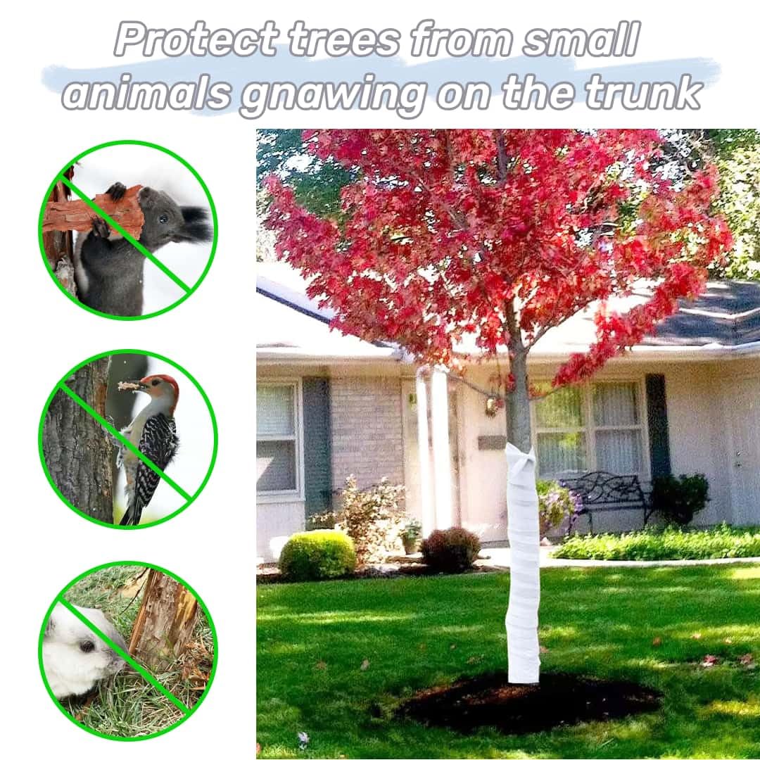 ZSlactp easy-fit wrap minimizes installation time and trimmer damage