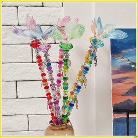 ZSlactp silver pendants and thread rods shown for easy assembly