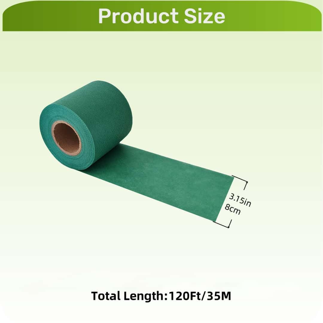 ZSlactp tree wrap creates a protective barrier against cold and pests