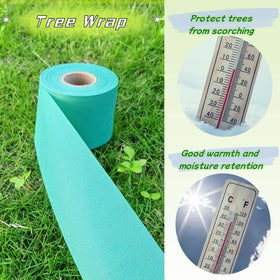 ZSlactp tree wrap conforms to irregular bark textures easily