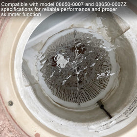ZTTM basket enables convenient maintenance during routine pool care.