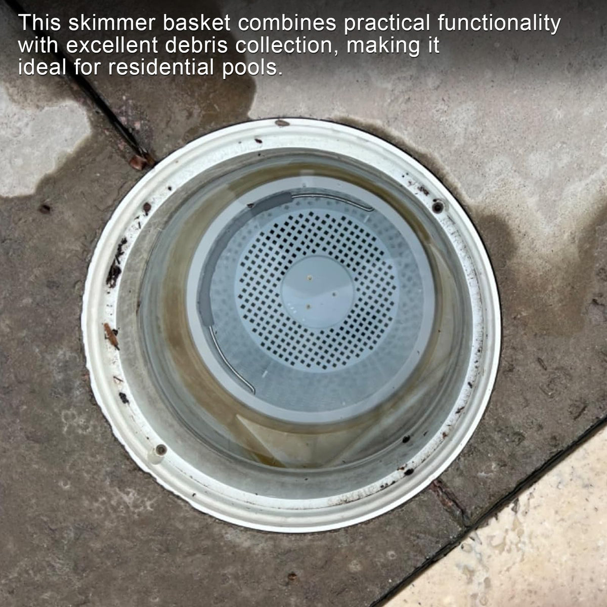 Two-pack ZTTM skimmer baskets for backups or replacements