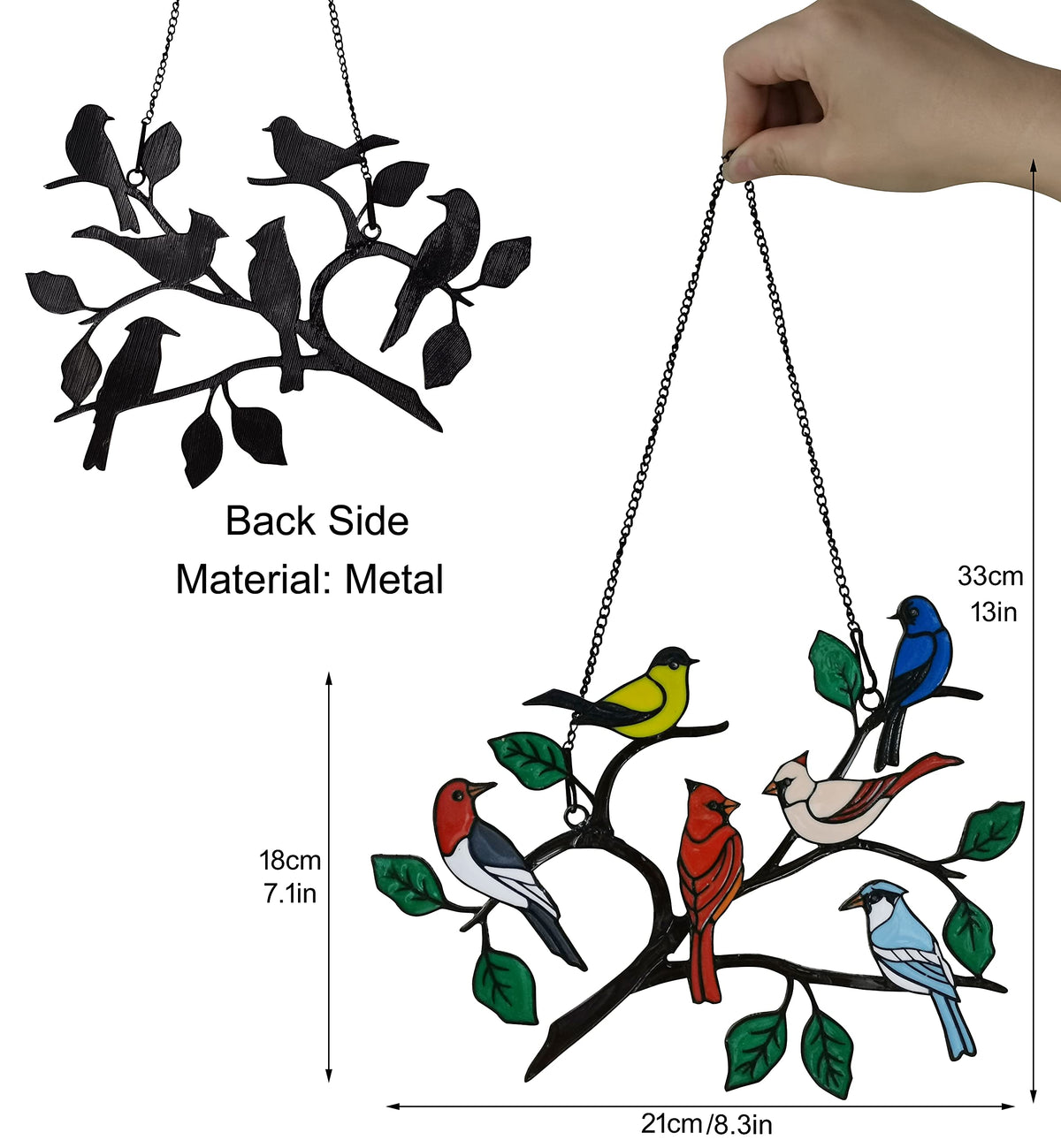 ZUAJITER ideal gift for bird lovers and art enthusiasts