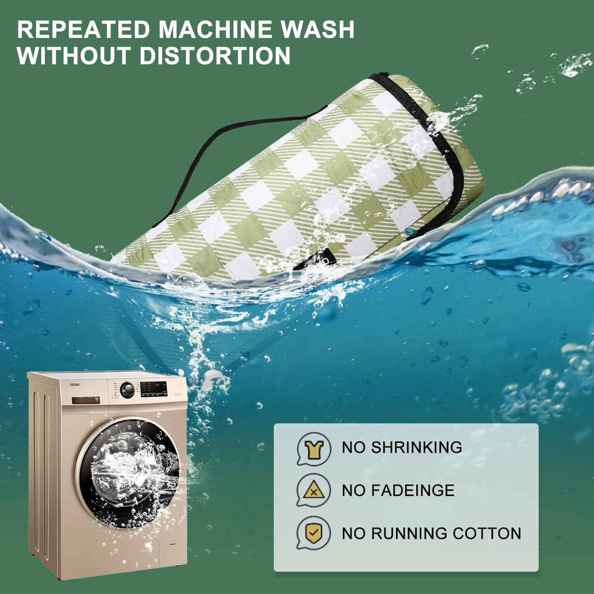 ZUBOND machine-washable blanket stays soft after washing