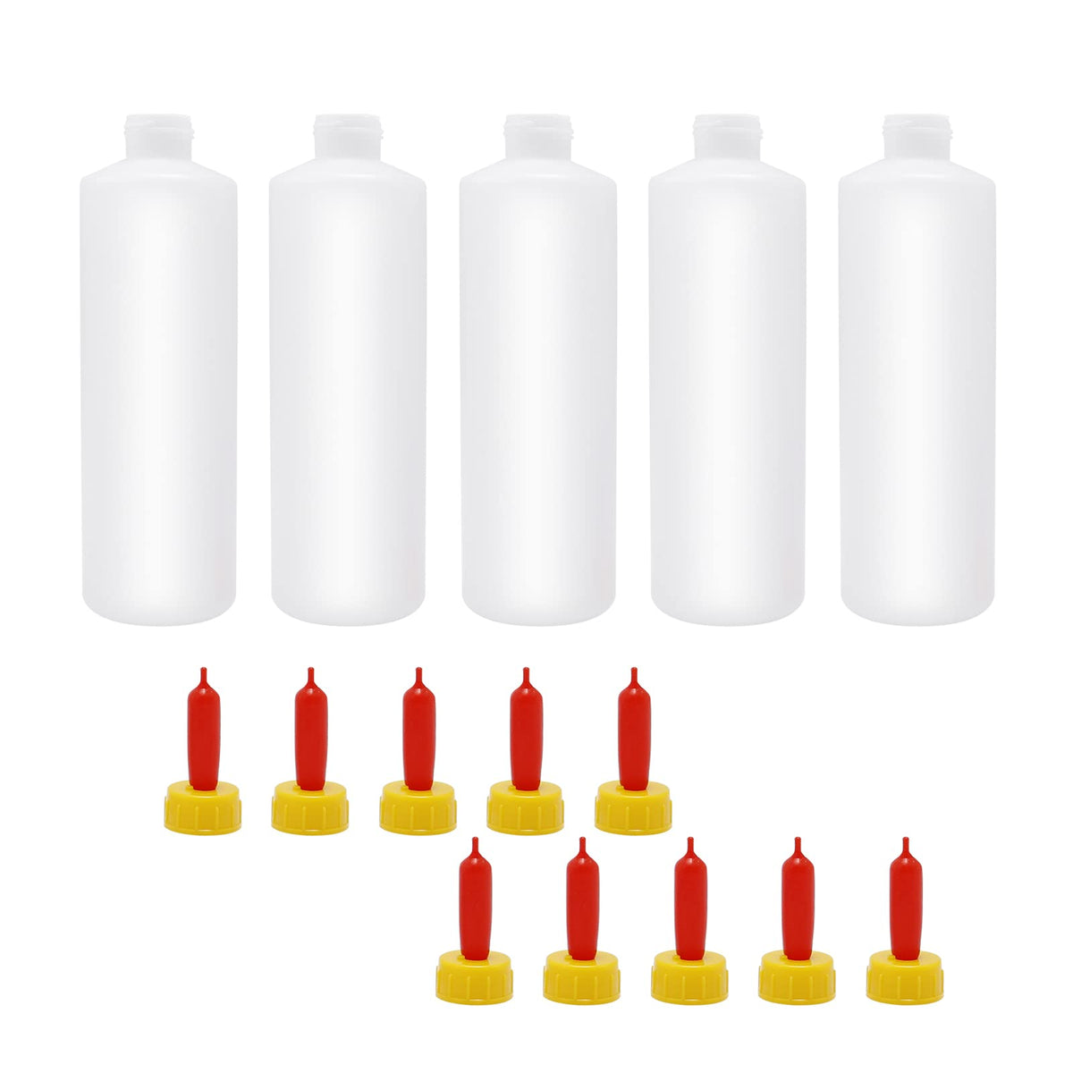 ZUDKSUY plastic livestock bottle designed for frequent farm use.