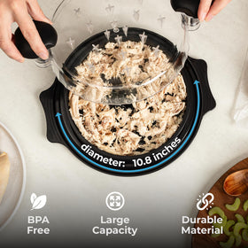 Zulay Kitchen multi-use meat shredder ready for beef, pork, tuna, and more.