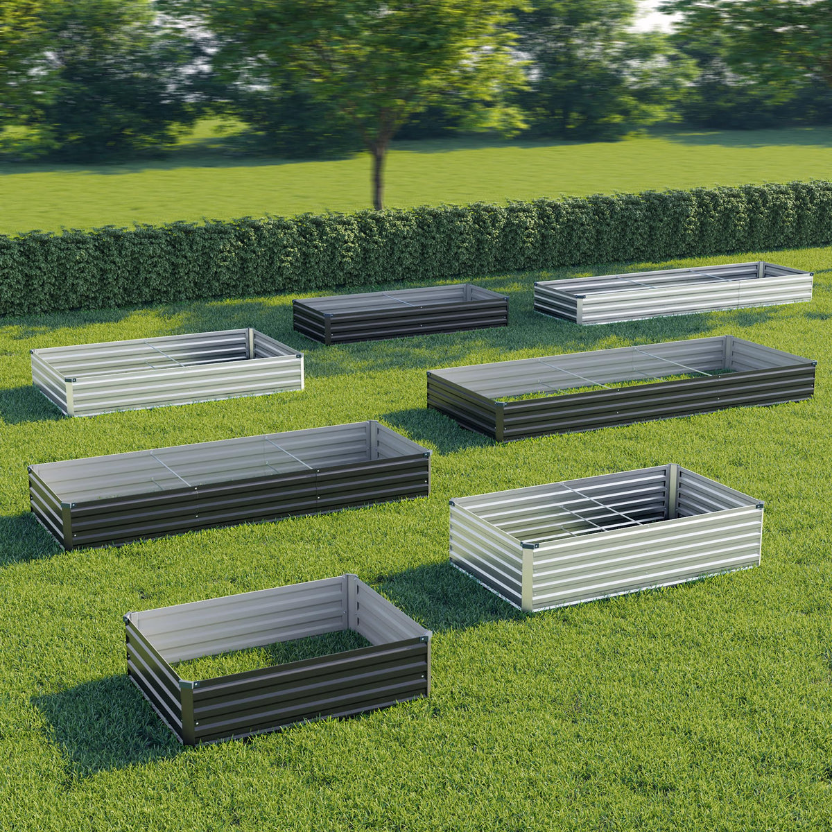 Zunatu quick-setup garden bed for fast, tool-light assembly.