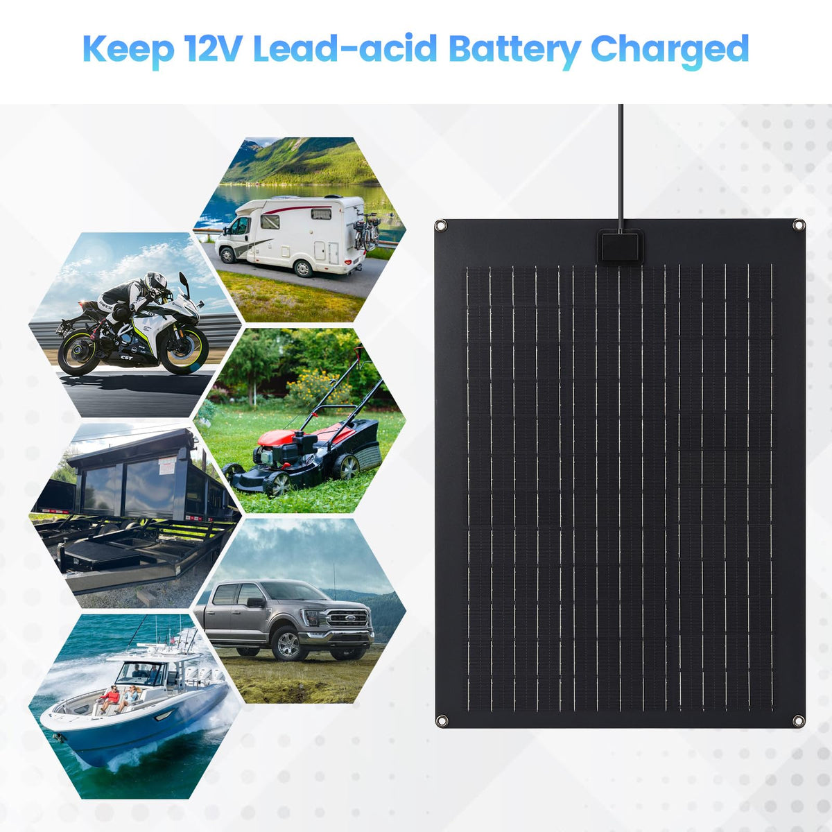 Zuomeng 12V lead-acid battery compatibility for trailers and more