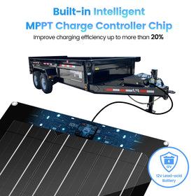 Zuomeng semi-flexible solar panel outdoors with weatherproof build for durability