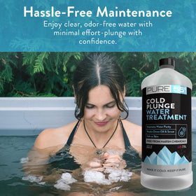 Zuprime long-lasting ice bath water purifier extends water clarity