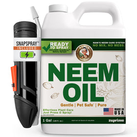 Zuprime Nani’s Neem Oil Spray bottle demonstrates easy, ready-to-use plant care.