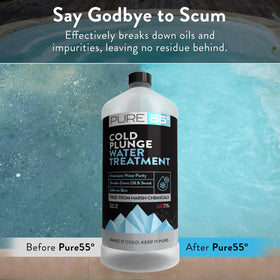 Zuprime odorless water purifier for ice bath systems