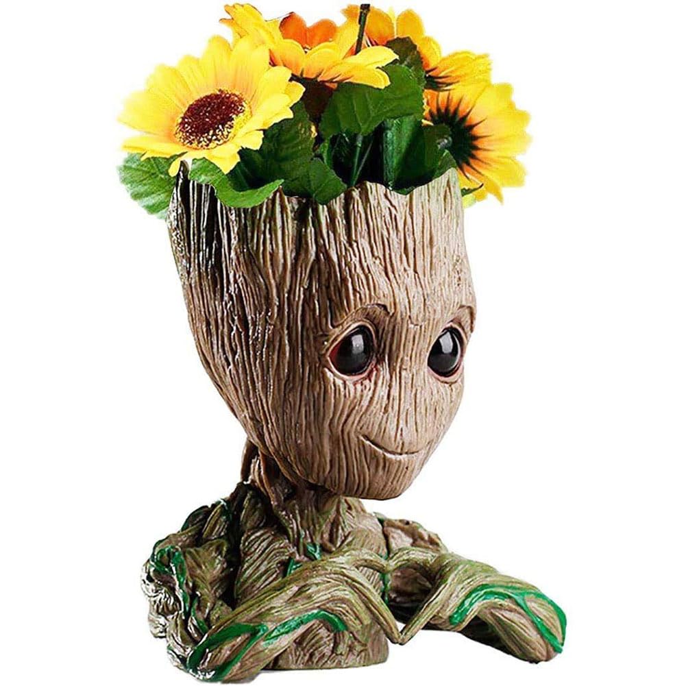 ZUSONUD Baby Groot home decor piece for cozy desks.