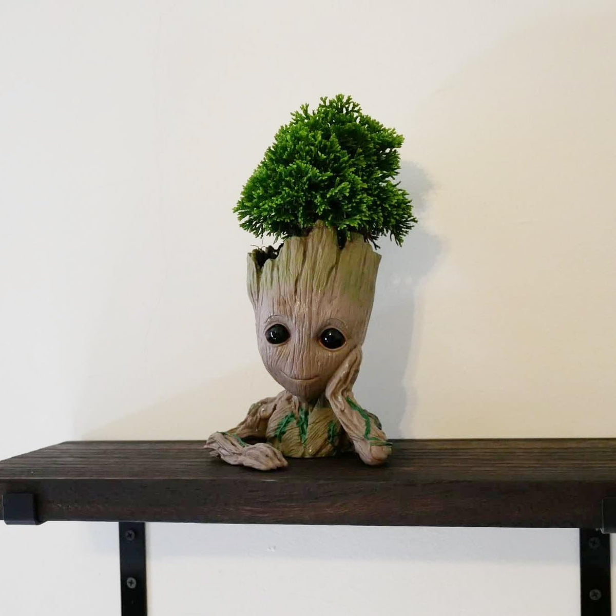 ZUSONUD Baby Groot pot supports small plants with drainage