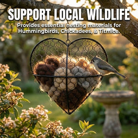 ZUZIF alpaca wool insulation supports warm, dry nests