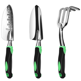 ZUZUAN Garden Tool Set hand trowel with ergonomic grip for precise planting.