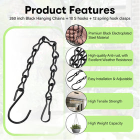 ZUZUAN indoor outdoor setup enables flexible hanging in any space.