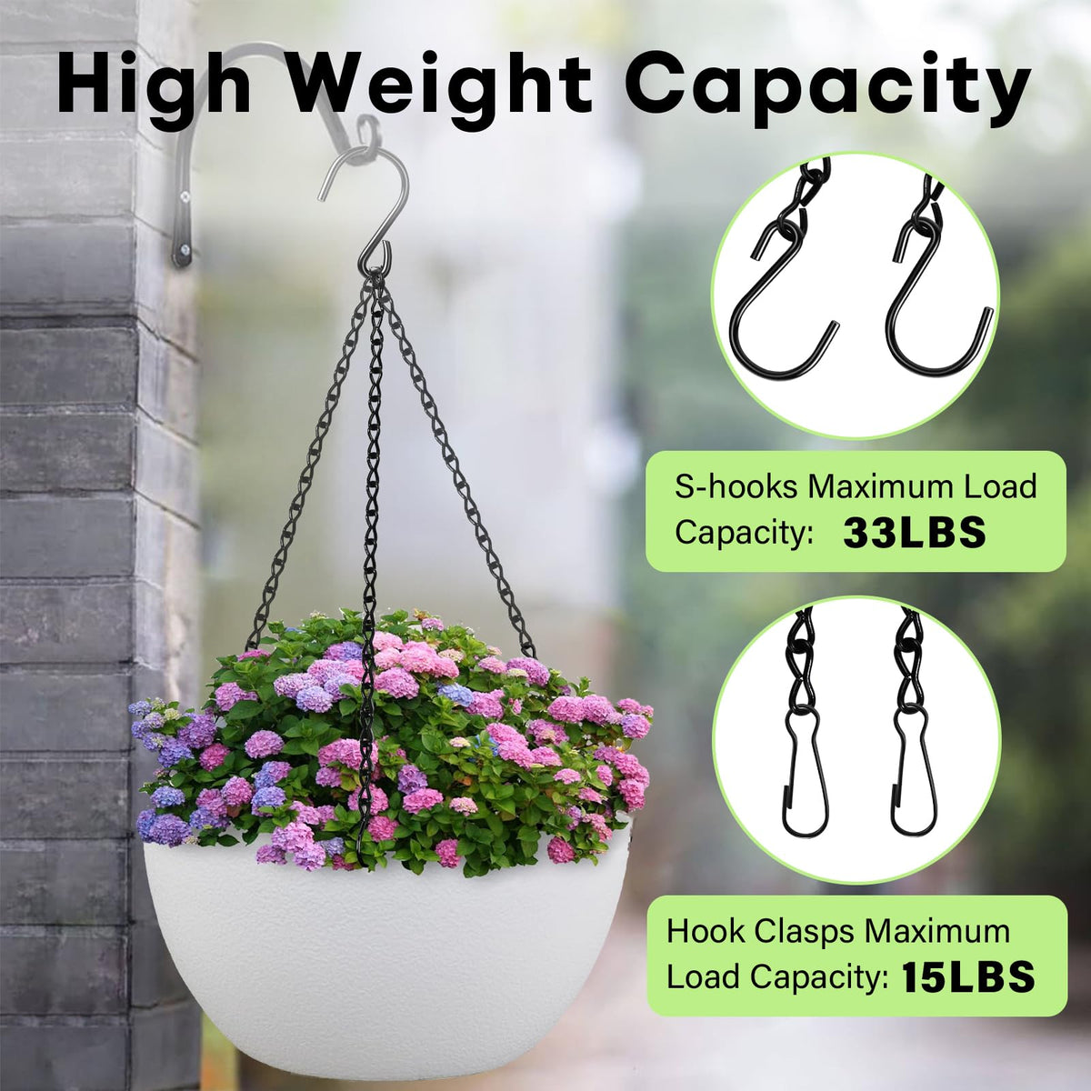 ZUZUAN length can be adjusted with pliers for precise hanging.