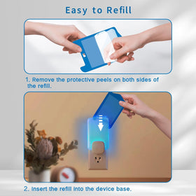 ZVVN double-sided adhesive refills maximize stickiness for longer-lasting protection